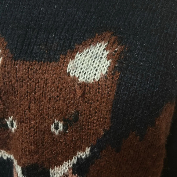 blue Jolt fox sweater size medium - Picture 3 of 4